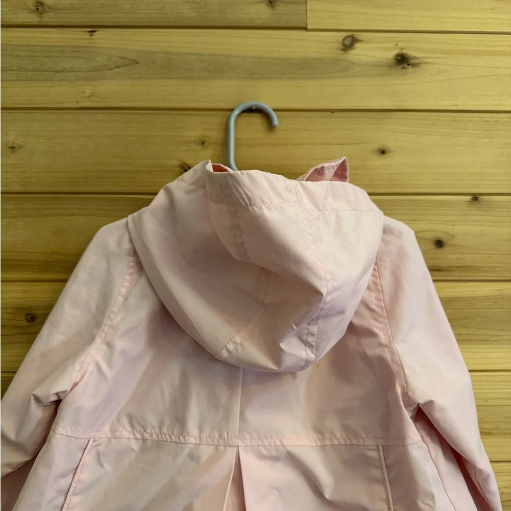 London Fog Sz 3T Petal Baby Pink Lightweight Floral Embroidered Coquette Jacket